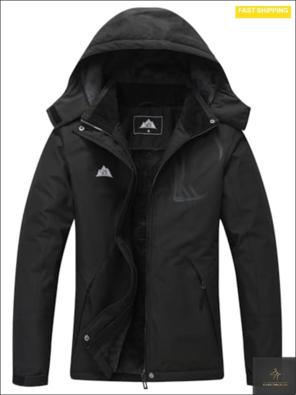 Waterproof Windproof Ski Snowboard Jacket Heavyweight Polyester